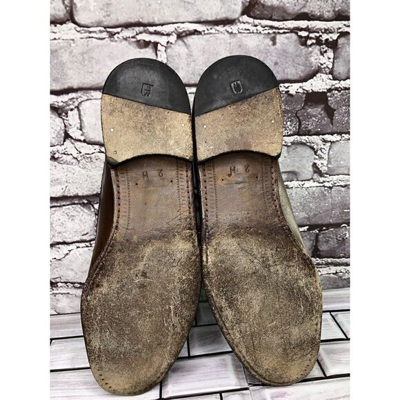 Magnanni Tobacco Ostrich Brown Leather Tassel Dress Loafers Men’s Sz 9M US/42EU main image 16